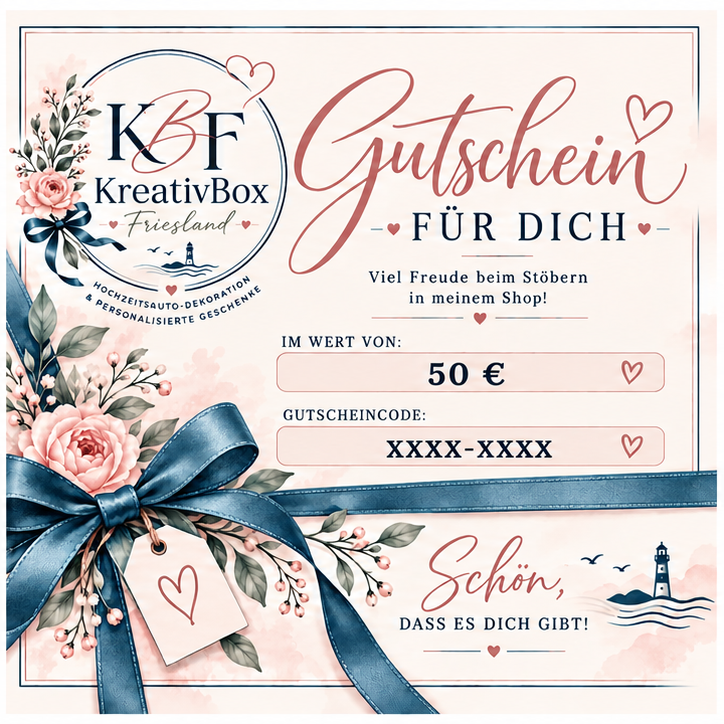 Kreativbox Friesland Gutschein
